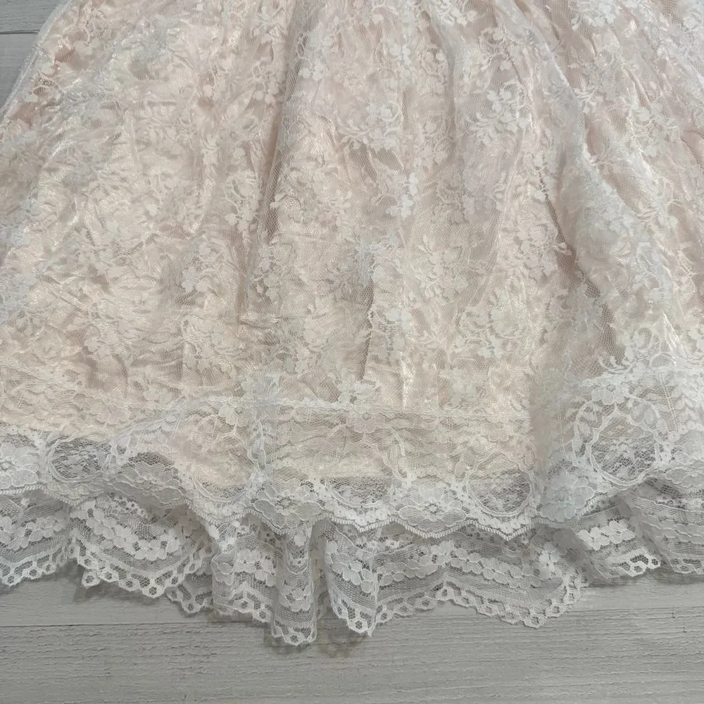 Jessica McClintok girls lace dress size‎ 6x